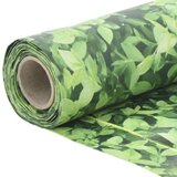  Vrtni zaslon za privatnost uzorak biljke zeleni 500x90 cm PVC | shoptok.hr