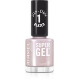 Rimmel London Super Gel gel lak za nohte brez uporabe UV/LED lučke odtenek 107 Glazed Out 12 ml | Shoptok.si