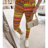 Gemre Multicolored Patterned Briard Pants | Shoptok.si