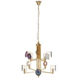 Premier Housewares Metalna viseća svjetiljka u zlatnoj boji Glamour – | shoptok.hr