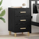 vidaXL Noćni ormar Crni hrast 40 x 40 x 66 cm Konstruirano drvo Cijene