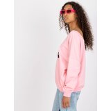 FANCY Sweatshirt-FA-BL-7754.55P-light pink | Shoptok.si