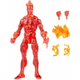 Marvel Legends Series Retro Fantastic Four The Human Torch 6-palčna igrača akcijska figura, vključuje 5 dodatkov, večbarvna, (20838132)