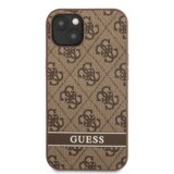 Guess GUHCP13MP4SNW silikonski ovitek za iphone 13 6.1 - rjav Cene