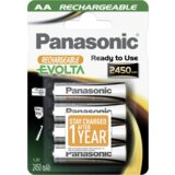 Panasonic 1x4 Akku NiMH Mignon AA 2450 mAh Rechargeable Evolta - punjive baterije | shoptok.hr