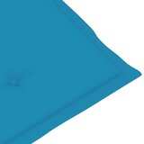  Jastuci za vrtne stolice 6 kom plavi 100 x 50 x 3 cm od tkanine | shoptok.hr