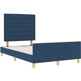  Posteljni okvir Modra Tkanina 120 x 190 cm Posteljni okvir, (22067302) | Shoptok.si