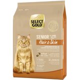 Select Gold Cat Hair&Skin Senior perutnina z lososom 2,5 kg | Shoptok.si