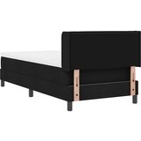  Postelja boxspring z vzmetnico z vzmetnico Črna 80 x 200 cm, (5000126396) | Shoptok.si