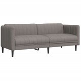  3-dijelni set sofa smeđesivi od tkanine | shoptok.hr