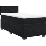 Box spring krevet s madracem crni 80 x 200 cm baršunasti | shoptok.hr