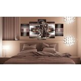  Slika - Sleeping Buddha in reds 100x50 | shoptok.hr