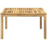  Stolić za kavu Bijela 80 x 80,5 x 45 cm Čvrsto drvo akacije | shoptok.hr