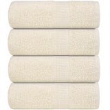 vidaXL Ručnici za goste FROGN 4 kom. krem 30x50 cm 360 g/m² - Krema 30 x 50 cm 4 | shoptok.hr
