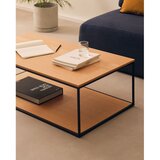 Kave Home Stolić za kavu s pločom stola u dekoru hrasta u prirodnoj boji 60x110 cm Yoana – | shoptok.hr