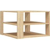  Stolić za kavu boja hrasta 58x58x40 cm konstruirano drvo | shoptok.hr