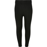 Urban Classics Kids High-waisted jersey leggings for girls - black | Shoptok.si