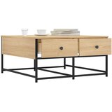  Stolić za kavu boja hrasta sonome 80x80x40 cm konstruirano drvo | shoptok.hr