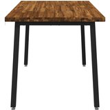  Kvadratni blagovaonski stol 140 x 90 x 75 cm Prirodna | shoptok.hr