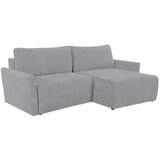 MID.YOU KOTNA SEDEŽNA GARNITURA, rebrasti žamet svetlo siva | Shoptok.si