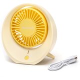 Aigostar Stoni punjivi USB ventilator 3W/5V 1200mAh narandžasta | Eponuda.com