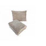 MEMOFORM Putno ćebe Relax 2u1 krem/drap | ePonuda.com