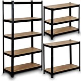  Metalni stalak za odlaganje 180 x 90 x 40 cm Humberg HR-813 crni Cijene