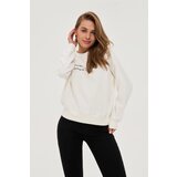 Marisse WOMEN'S SWEATSHIRT Z-BL-4805 OFF WHITE | Shoptok.si