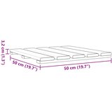  Pločice za decking 18 pcs Zelena 50 x 50 cm | shoptok.hr