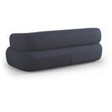 Micadoni Temno modra sedežna garnitura iz tkanine bouclé 178 cm Jenny – | Shoptok.si