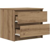 Maison Chic Noćni ormarić Artisan hrast 50x40x43,5 | shoptok.hr