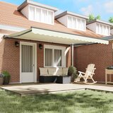  Okvir tende Krema 450 × 300 cm Poliester s PU premazom | shoptok.hr