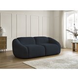 Bobochic Paris Temno modra sedežna garnitura iz tkanine bouclé 230 cm Tina – | Shoptok.si