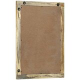  Zrcalo za kupaonicu Pravokutni Prirodna 50 x 2,5 x 70 cm | shoptok.hr