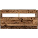 vidaXL TV ormarić LED boja staro drvo 80x35x40 cm konstruirano drvo | shoptok.hr