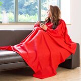 Odeja Deka s rukavima Snug-Rug - crvena Slike