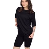 Pri Set of cotton t-shirt oversize shirt short leggings SPIREL Cijene