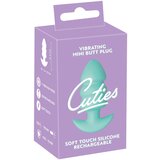 Cuties Mini - krogla vibracijski analni čep (zeleni) | Shoptok.si