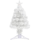  Umjetno osvijetljeno božićno drvce bijelo 64 cm optička vlakna | shoptok.hr