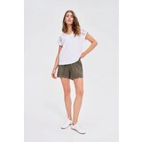 Marisse White Short-Sleeved Blouse | ePonuda.com