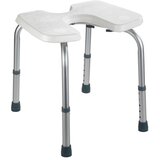 Wenko Bel stolček za prho Hygienic Stool White, 53 x 46 cm | Shoptok.si