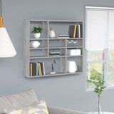 vidaXL Zidna polica boja hrasta sonome 90x16x78 cm konstruirano drvo Cijene