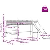 Bijela Bela in antracitna 99,5 x 200 cm, (5000142031) Slike