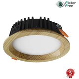  APLED - LED ugradna RONDO WOODLINE LED/6W/230V 3000K prečnika 15 cm masivna borovina Cene