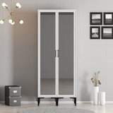 Hanah home Ormar Kumsal RR, 80x201,4x47,5 cm, Bijeli cijene