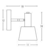  Zambelis 20218 - Zidno spot svetlo 1xE14/25W/230V belo | Eponuda.com