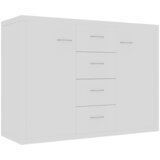  Komoda bijela 88 x 30 x 65 cm od konstruiranog drva | shoptok.hr