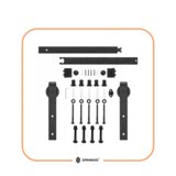  Sustav kliznih vrata dužine 183 centimetara | shoptok.hr