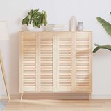 vidaXL Vrata za omarico z letvicami 4 kosi 99x29,5 cm trdna borovina | Shoptok.si