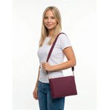 Vuch Crossbody torba Coalie Suede Wine, 20 x 24 cm | shoptok.hr